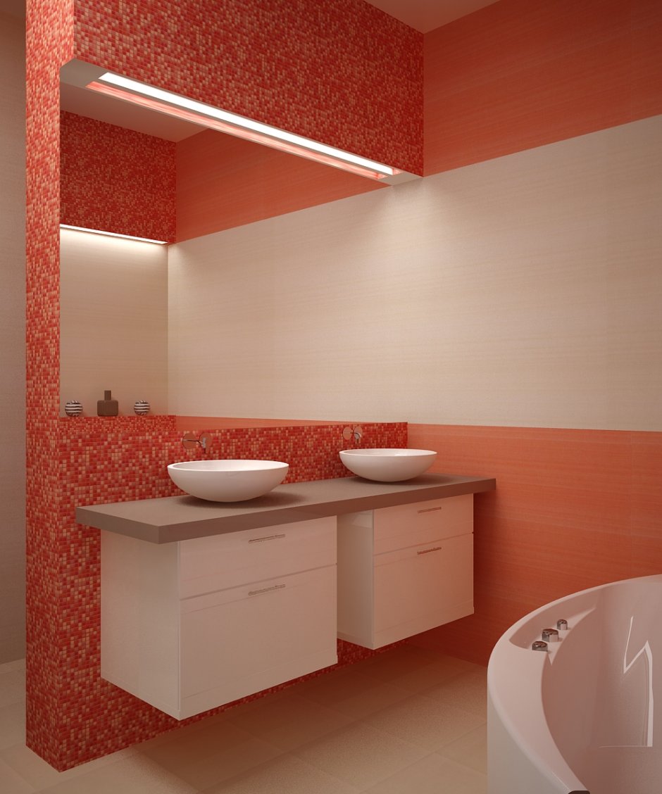 Ванная комната цветовые решения