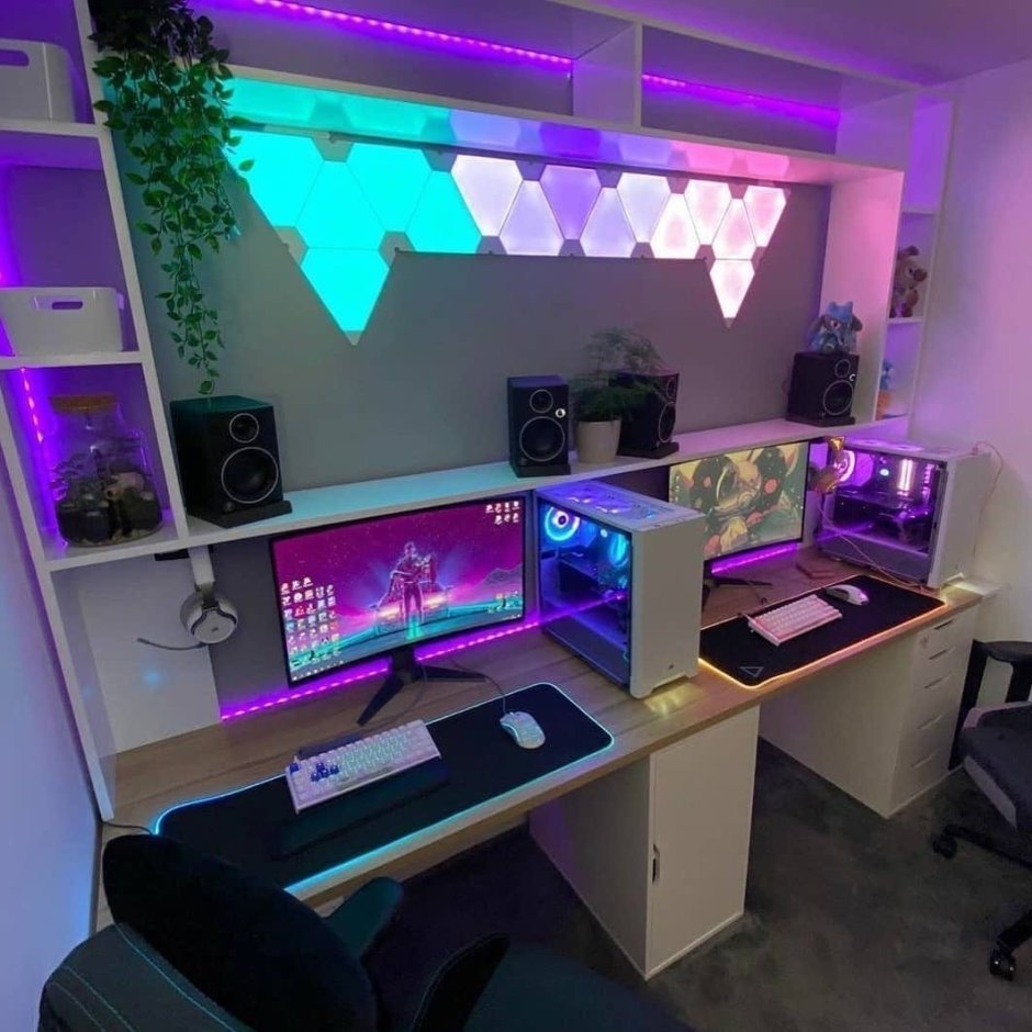 Дизайнерская геймерская комната