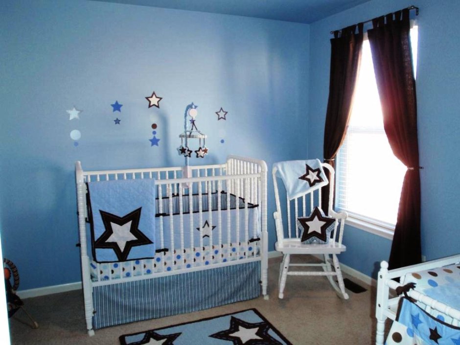 Детские комнаты для новорожденных