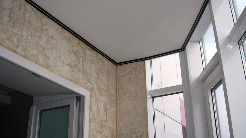 Штукатурка на балконе