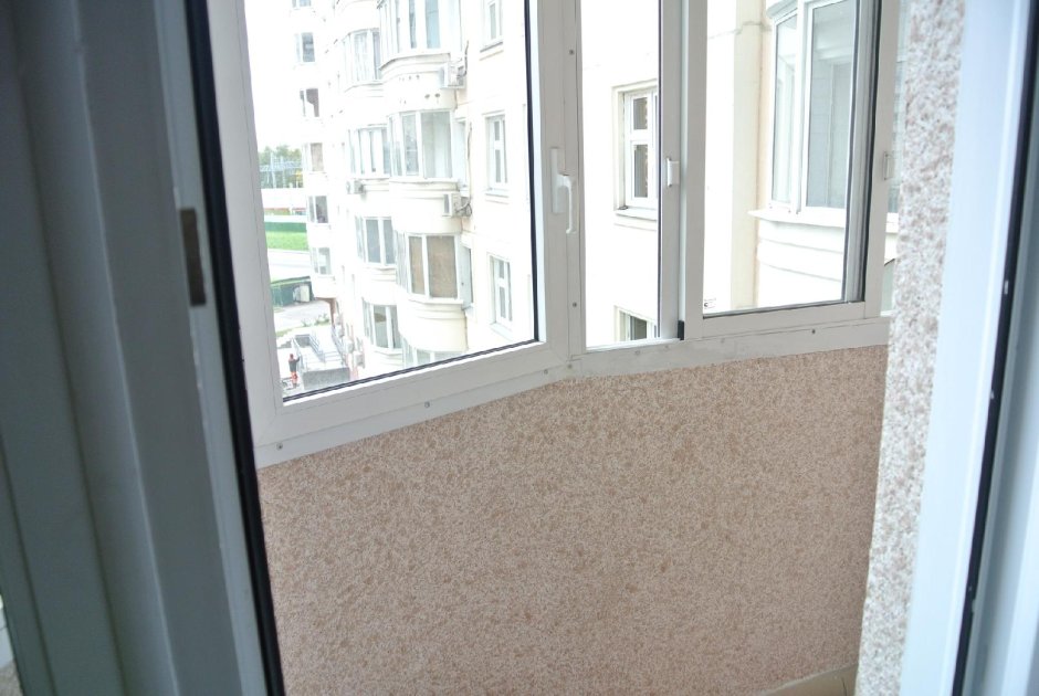 Отделка балкона гипсокартоном