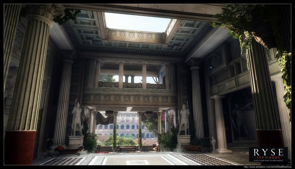 Ryse son of Rome дворец