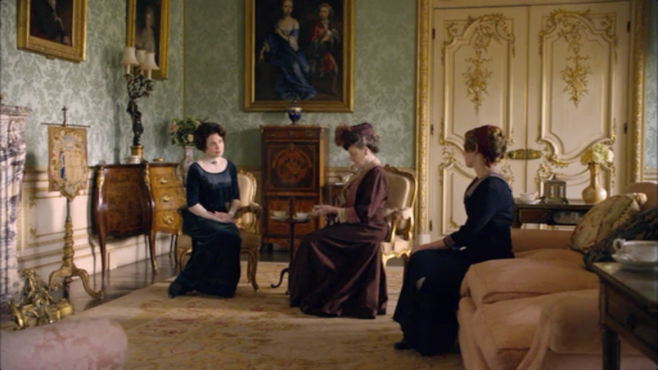 Кадр из фильма аббатство Даунтон