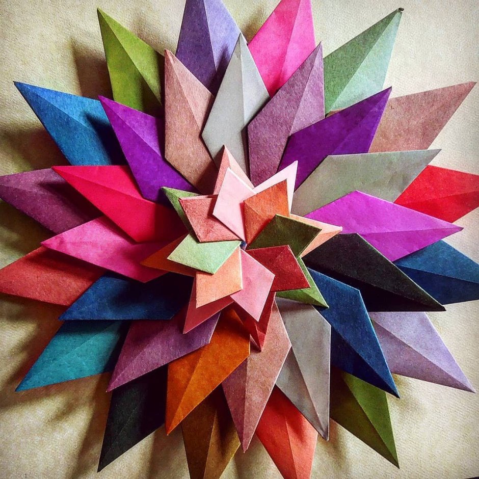 Оригами в дизайне