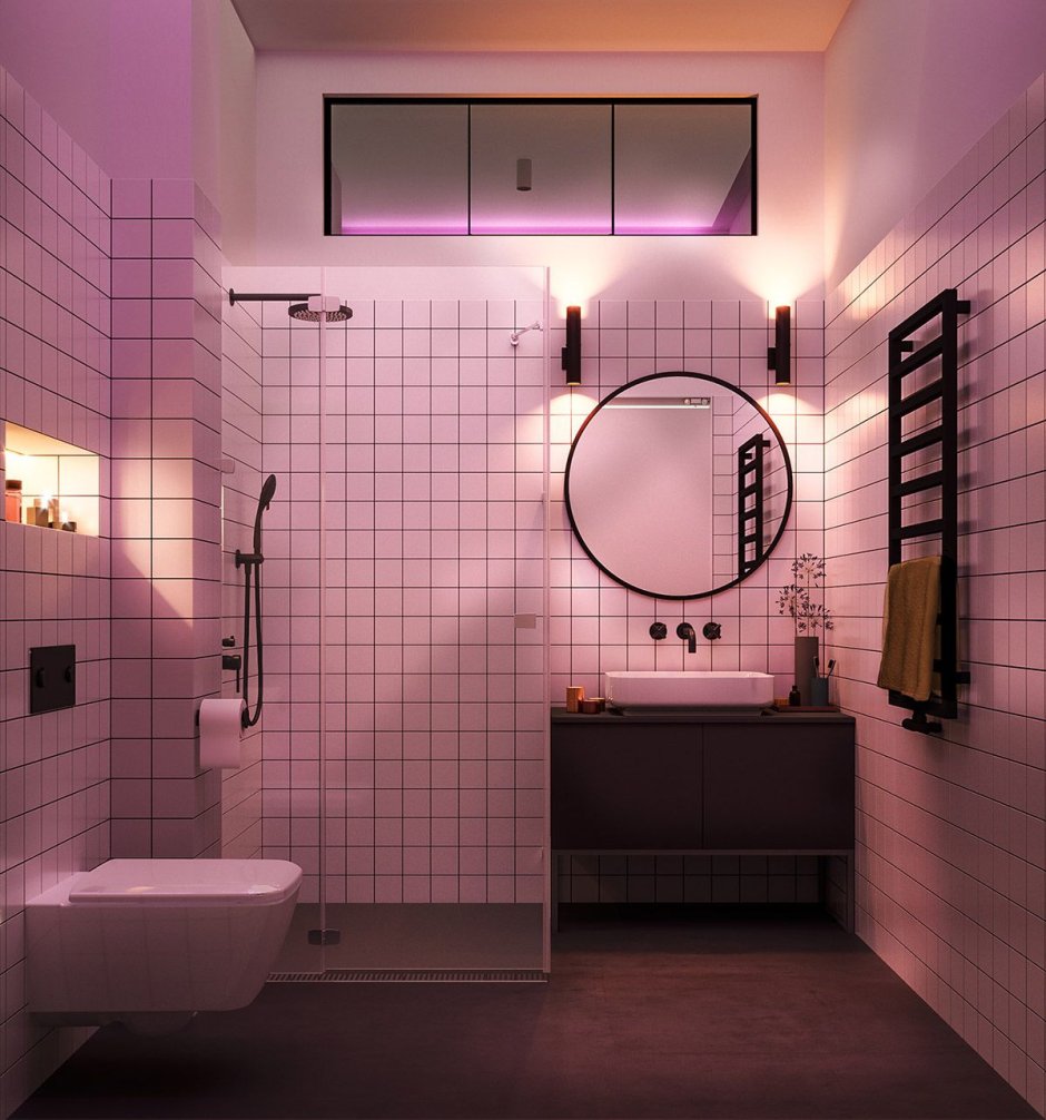 Ванная комната 3 кв.м дизайн