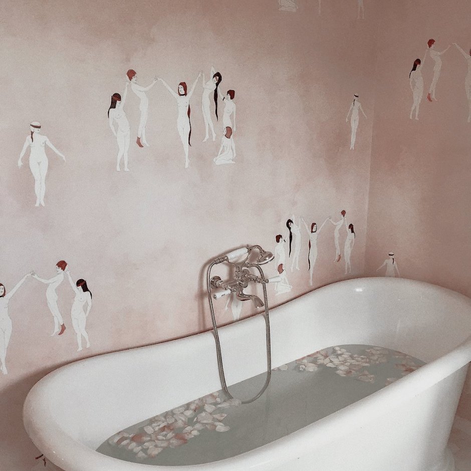 Панели для оклейки стен в ванной