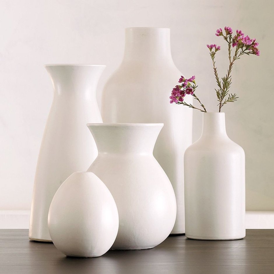 Декоративные вазочки для интерьера