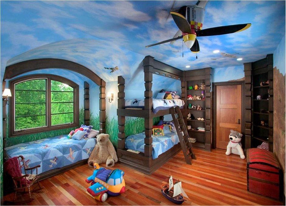 Необычные комнаты для детей