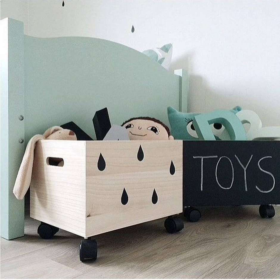 Ящик для хранения игрушек деревянный
