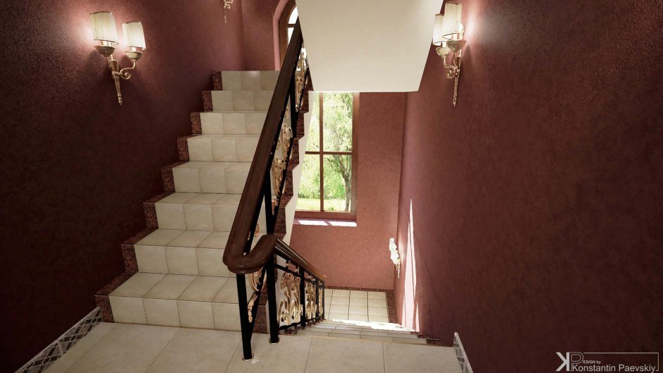 Отделка стен прилегающих к лестнице (62 фото)