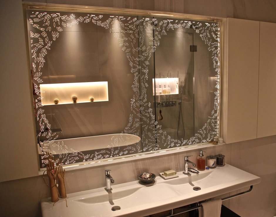Декоративные зеркала для ванной