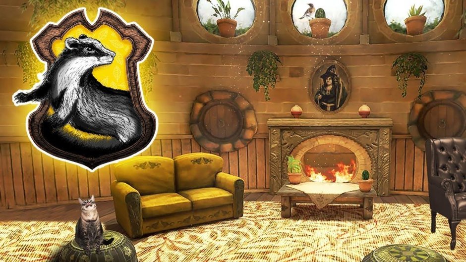 Гарри Поттер гостиная Гриффиндора