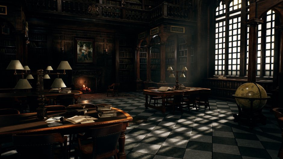 Библиотека Hearst Castle
