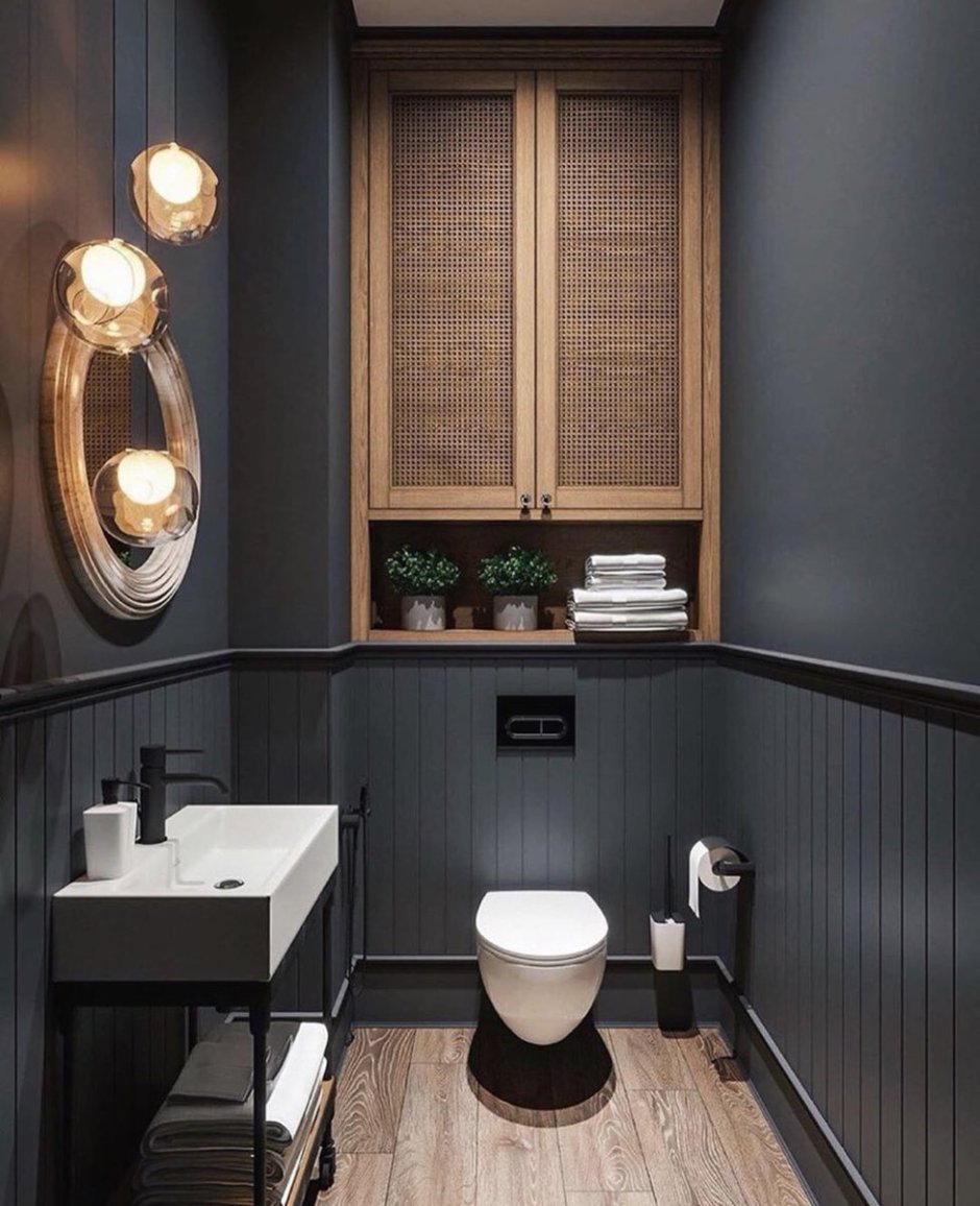 Декор раковины в ванной