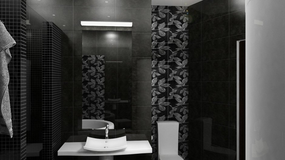 Картинки фармхаус черно белые ванная
