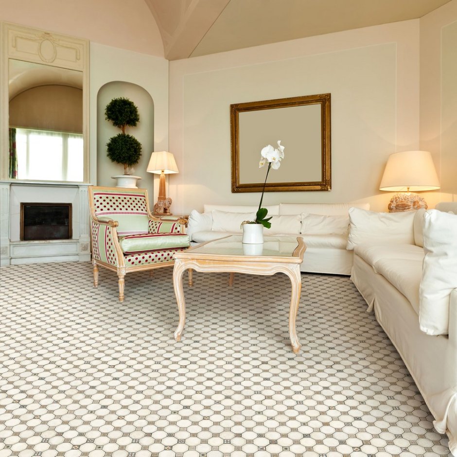 Мрамор crema Marfil 60x60
