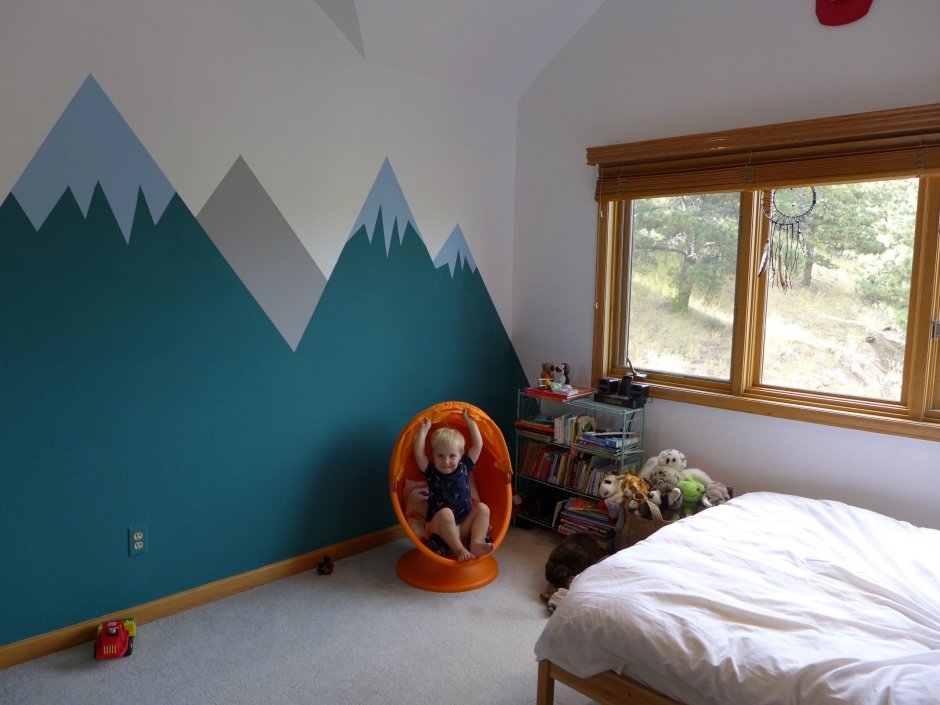 Горы в детской комнате (70 фото)