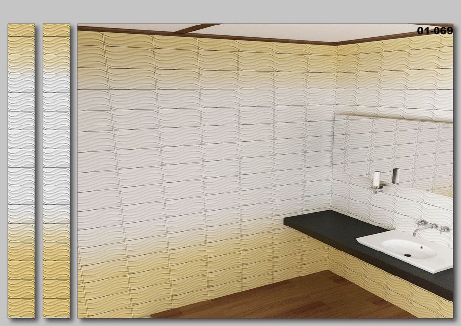 Atlas Concorde плитка 3d Wall Design