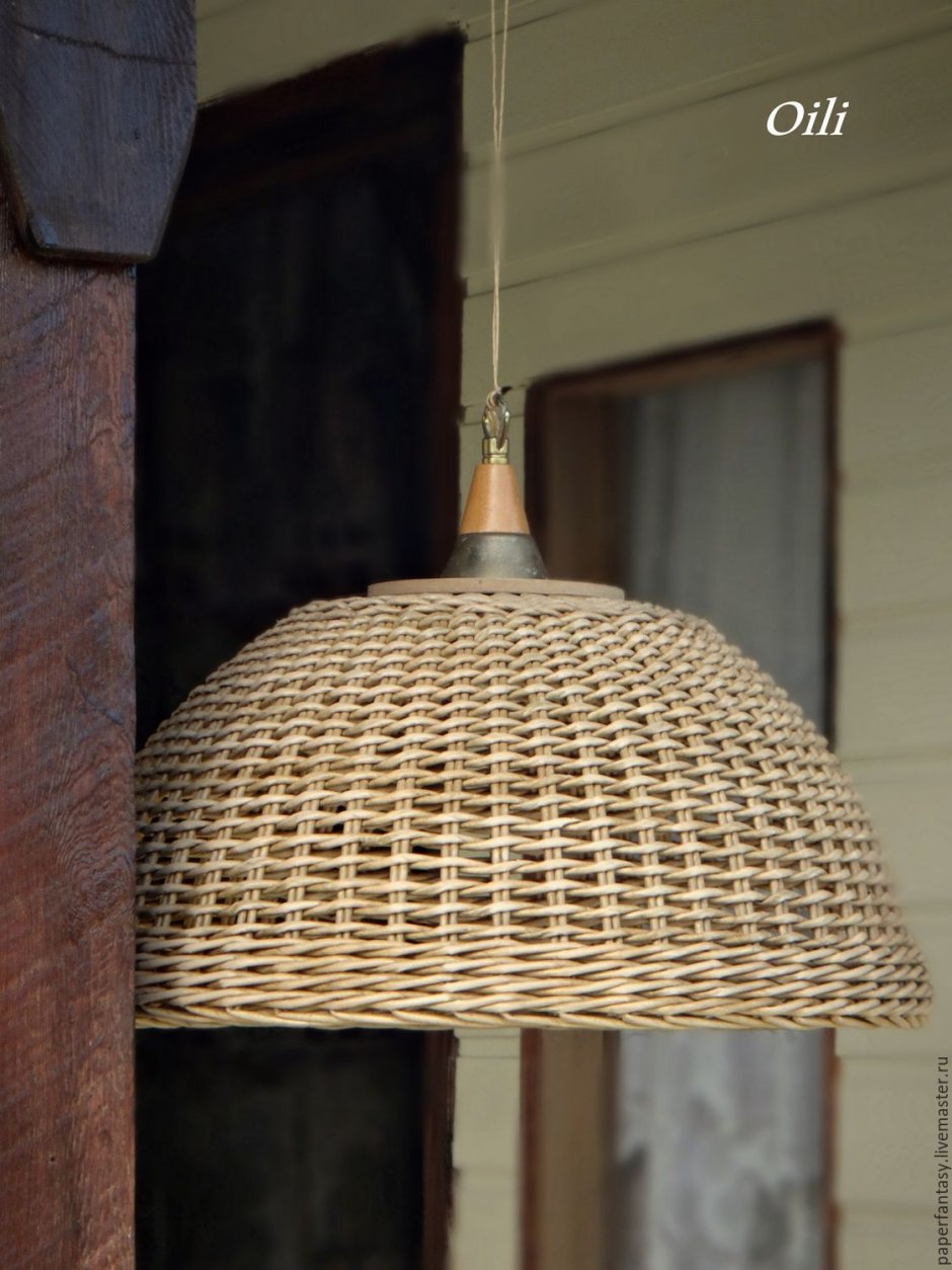 Светильник Bamboo_Rattan_Lamp