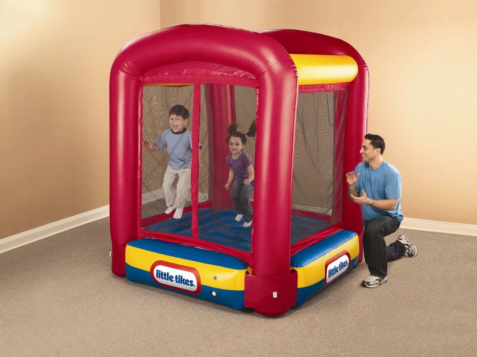Little Tikes батут с сеткой