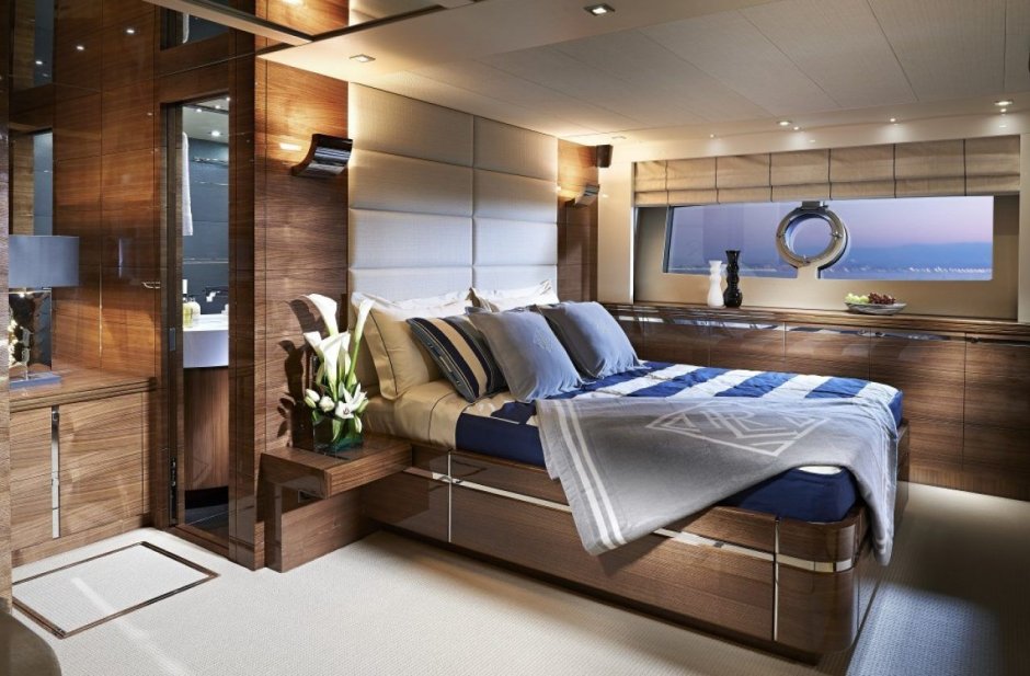 Кровать в яхтенном стиле
