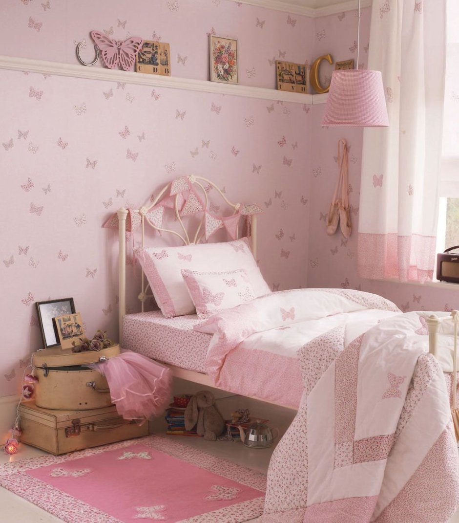 Розовые комнаты для девочек блогеров