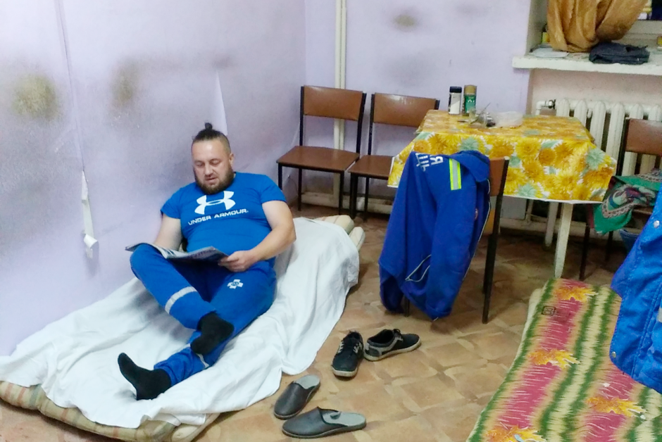 Комната отдыха фельдшера скорой помощи