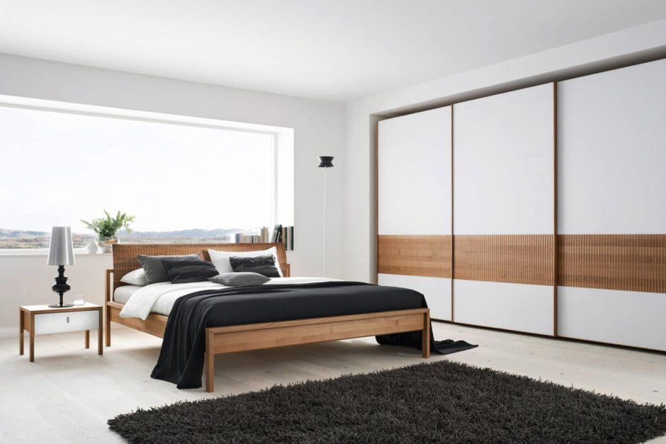 Стильная маленькая спальня