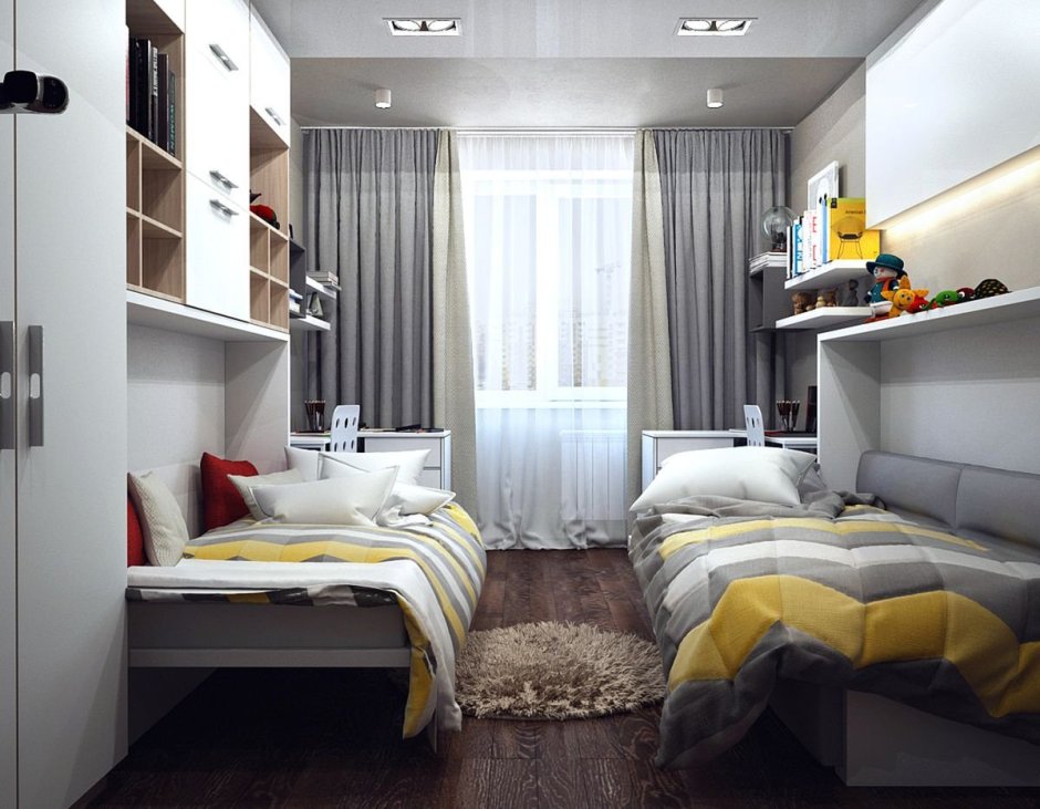 Комната с двумя кроватями