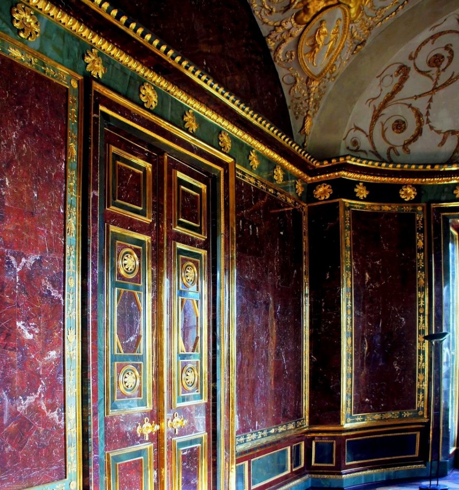 Яшмовая комната в Екатерининском Дворце