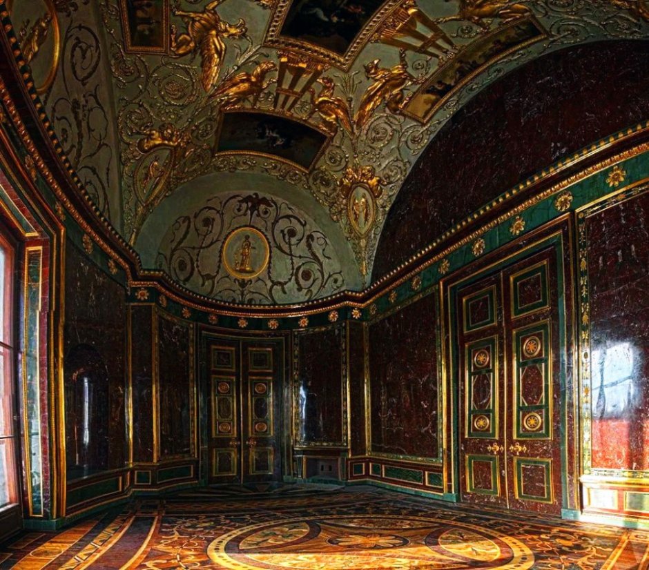Агатовая комната в Екатерининском Дворце фото