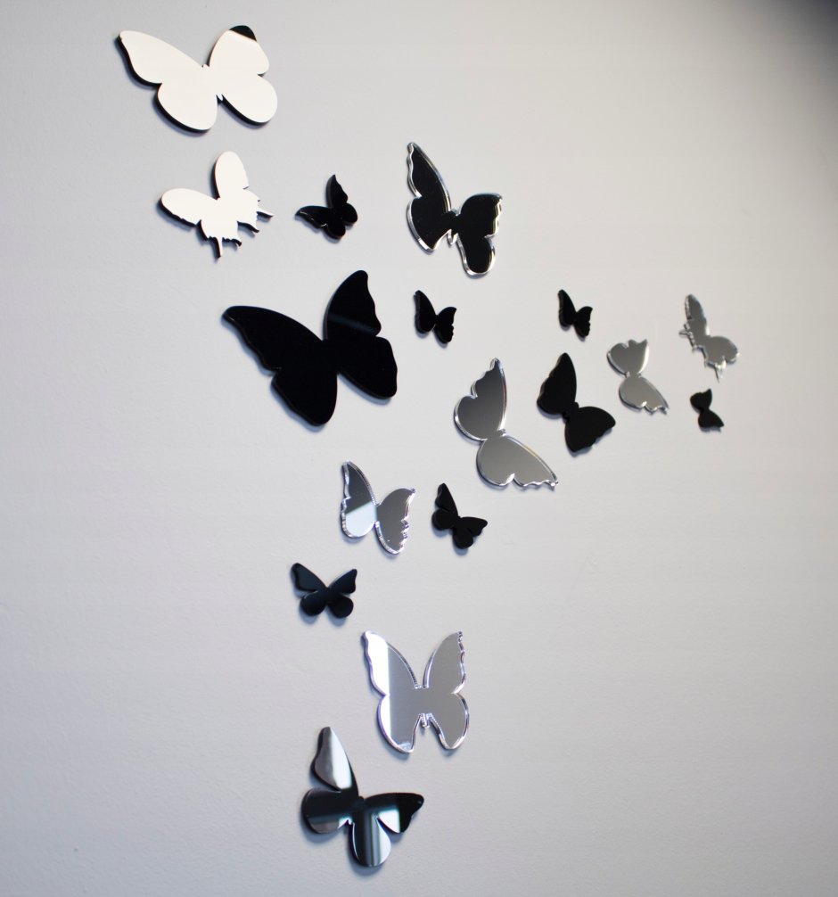Бабочки на стену