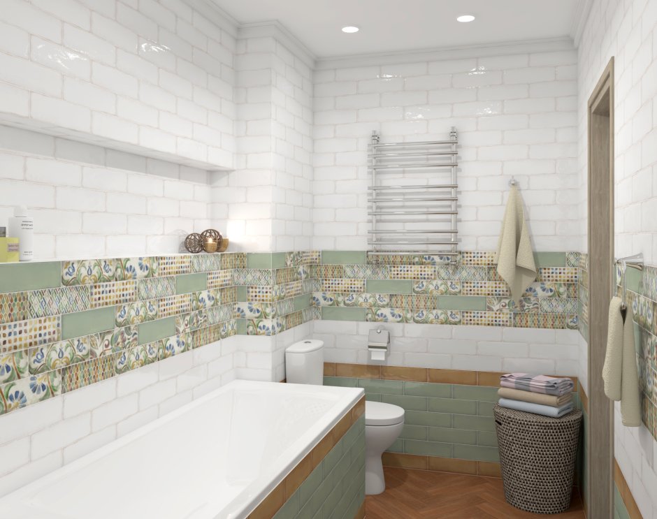 Плитка Монпарнас Kerama Marazzi в интерьере