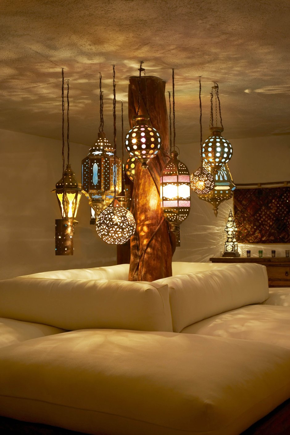 Освещение в марокканском стиле