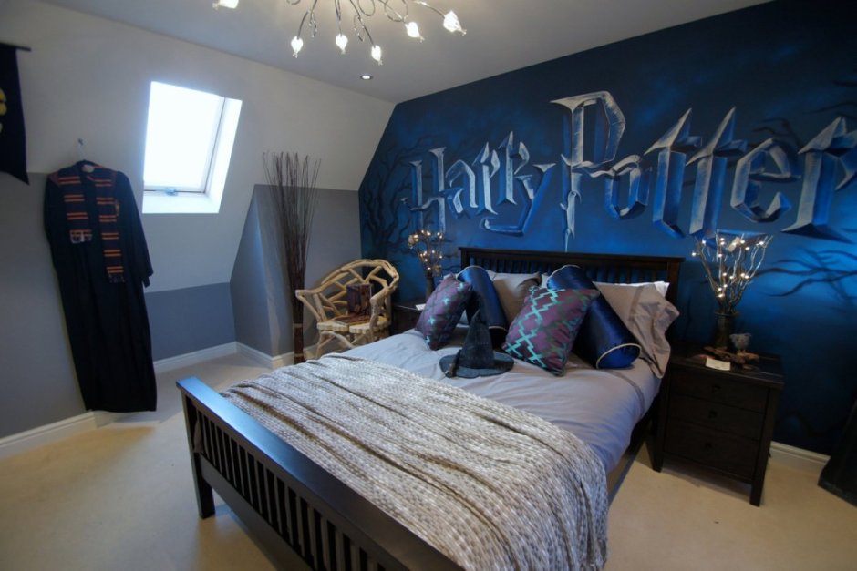 Декор комнаты в стиле Гарри Поттера
