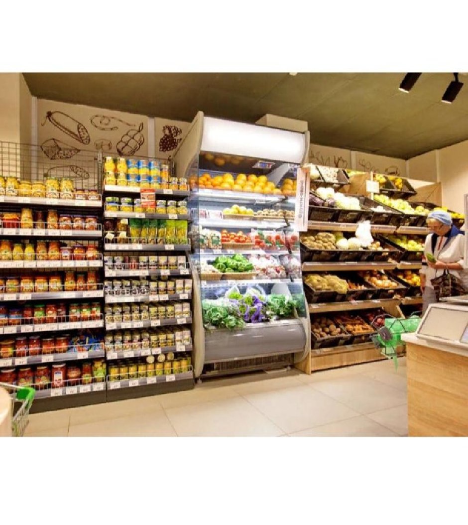 Проект маленького магазина продуктов