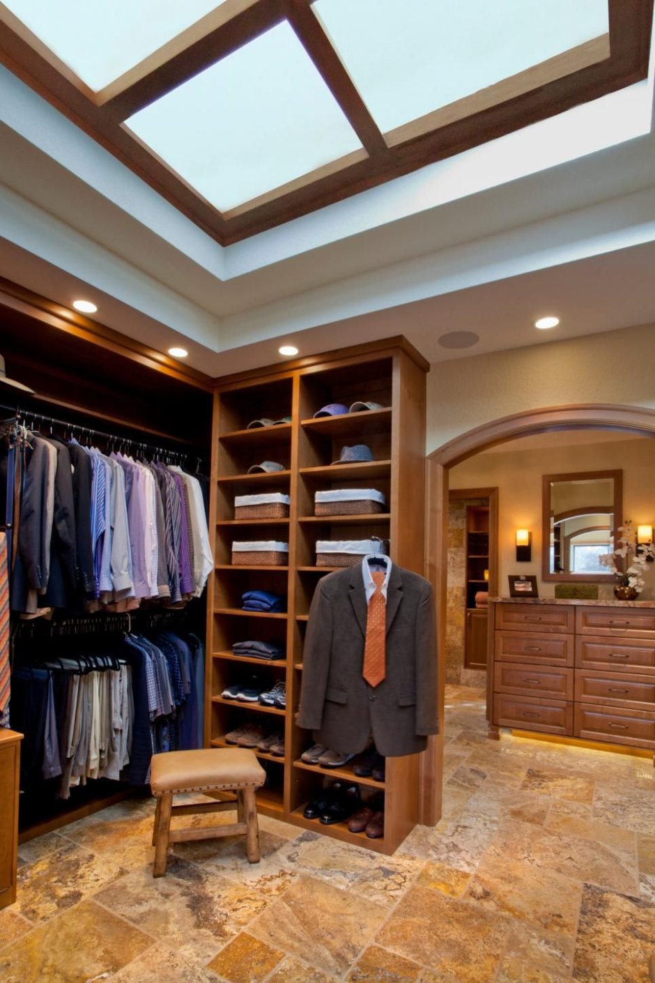 Мужская гардеробная