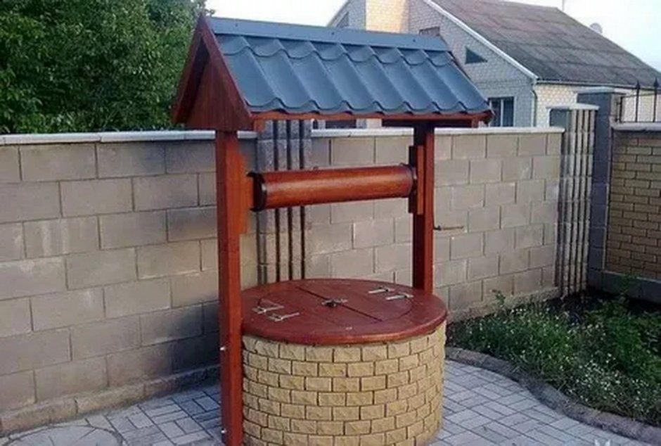 Отделка колодца