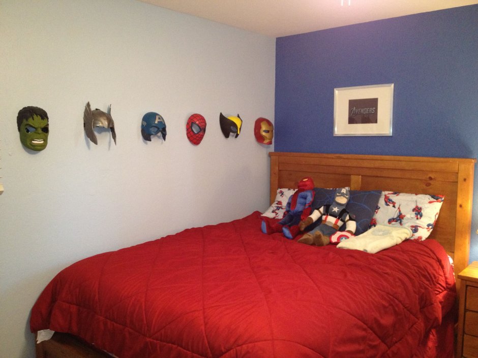 Детская комната в стиле Мстителей