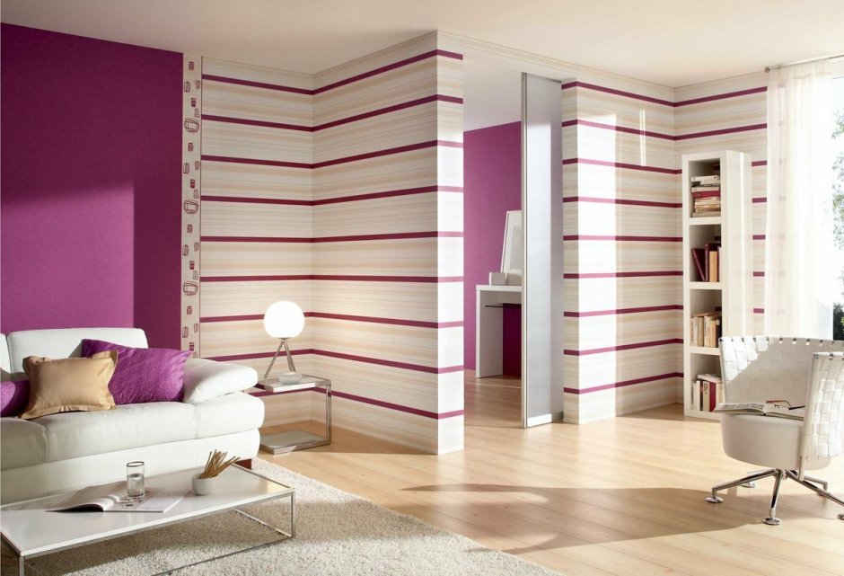 Покраска комнаты в два цвета (73 фото)