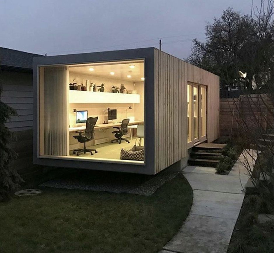 Дизайнерский модульный дом