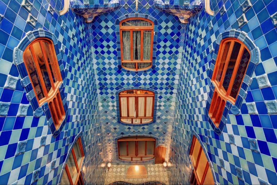 Casa Batllo Барселона внутри