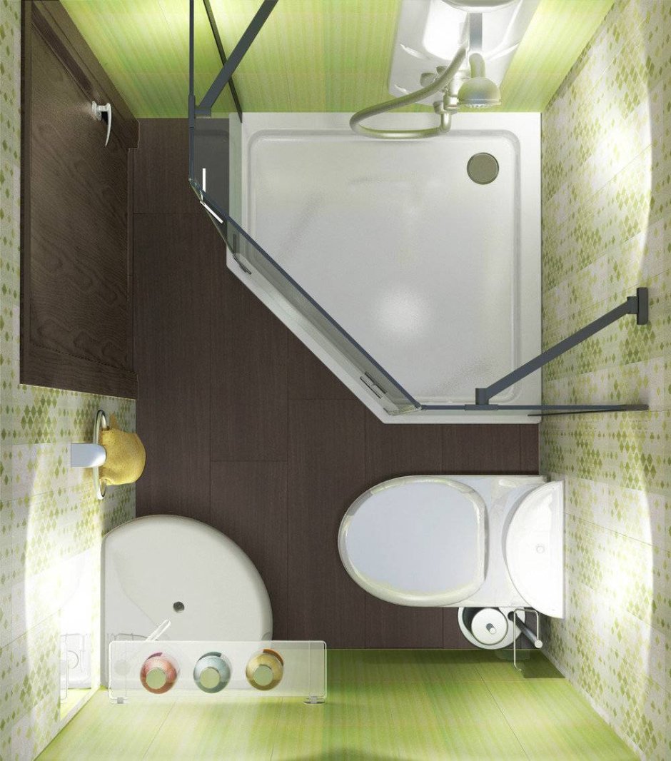 Планировка ванной комнаты 170х170