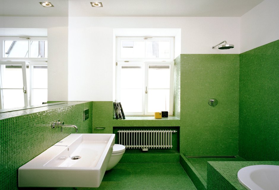 Нная комната с зеленью