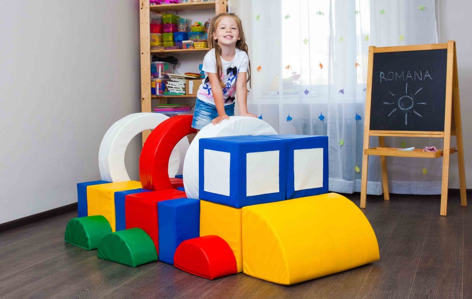 Мягкие модули для детского сада