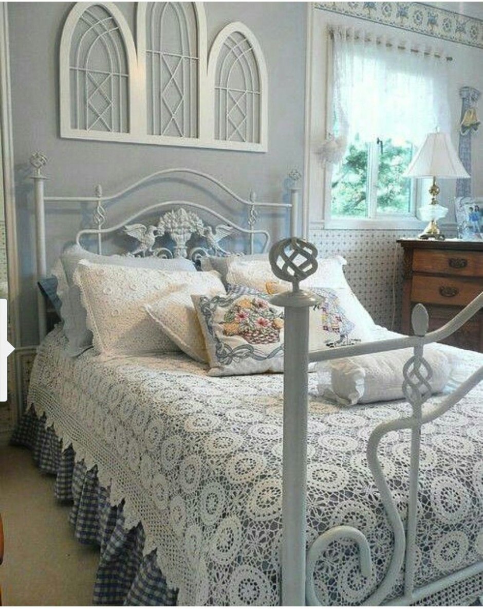 Кровать ЛЕЙРВИК 140*200 В интерьере
