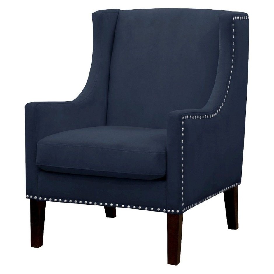 Кресло Йоко Dark Blue Armchair