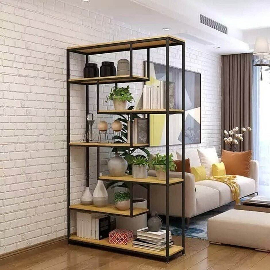 Стеллаж разделитель комнаты