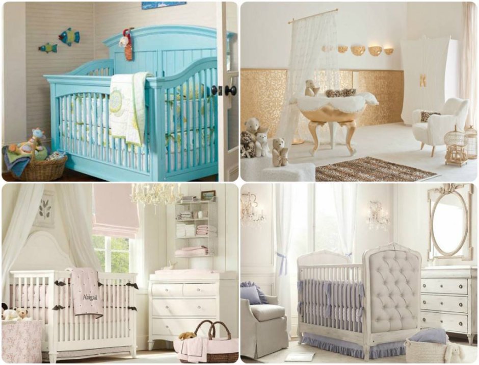 Комната для новорожденного мальчика и родителей