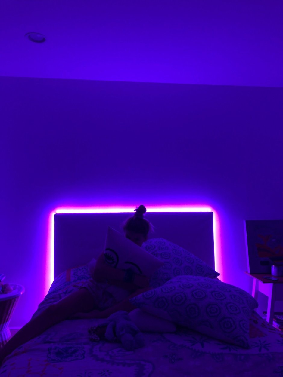 Неоновое освещение в квартире